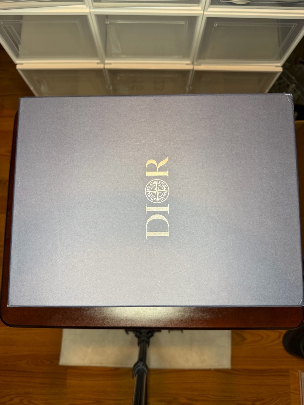 Dior x Stone Island B30 Sneaker Triple Black Size 11